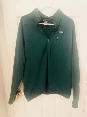 Patagonia Better Sweater | Men’s Large | Forest Green Zip-Up Fleece